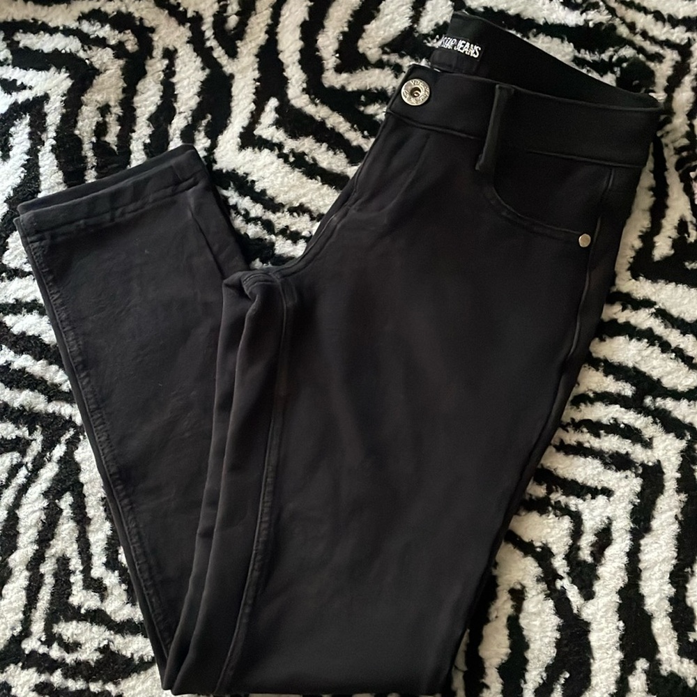 Vanilla Star Black Skinny Jeans. Soft and Stretchy. Glam. Emo. Y2K. Goth. Scene